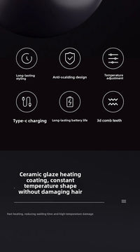 Ionics Hair Straightener Heat Brush